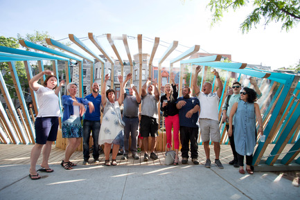 Dossier de presse | 2664-01 - Communiqué de presse | La Vague - Arcadia Studio - Design urbain - Faisons la vague! - Crédit photo : Alexandre Guilbeault