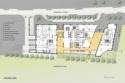 Dossier de presse | 1069-02 - Communiqué de presse | Assuta Medical Hospital redefines standards for healthcare architecture - Zeidler Partnership Architects - Architecture institutionnelle - Crédit photo : Zeidler