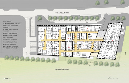 Dossier de presse | 1069-02 - Communiqué de presse | Assuta Medical Hospital redefines standards for healthcare architecture - Zeidler Partnership Architects - Architecture institutionnelle - Crédit photo : Zeidler