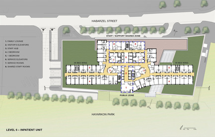Dossier de presse | 1069-02 - Communiqué de presse | Assuta Medical Hospital redefines standards for healthcare architecture - Zeidler Partnership Architects - Architecture institutionnelle - Crédit photo : Zeidler