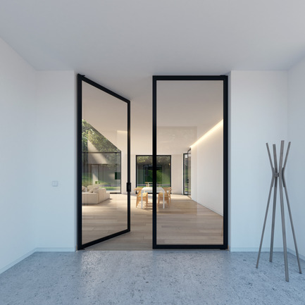 Dossier de presse | 2669-01 - Communiqué de presse | Portapivot launches a B2B E-commerce store - Portapivot - Produit - Portapivot 6530 pivoting room divider - Crédit photo : Koen Dries