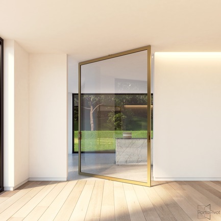 Dossier de presse | 2669-01 - Communiqué de presse | Portapivot launches a B2B E-commerce store - Portapivot - Produit - Portapivot 6530 XL pivoting room divider - Crédit photo : Koen Dries