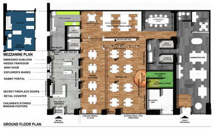 Dossier de presse | 1562-02 - Communiqué de presse | 826 Valencia Tenderloin Center Receives Special Commendation Award for Social Responsibility - INTERSTICE Architects - Architecture commerciale - Plan&nbsp; - Crédit photo :  INTERSTICE Architects&nbsp;