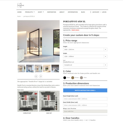 Dossier de presse | 2669-01 - Communiqué de presse | Portapivot launches a B2B E-commerce store - Portapivot - Produit - Portapivot B2B E-commerce store - Crédit photo : Portapivot