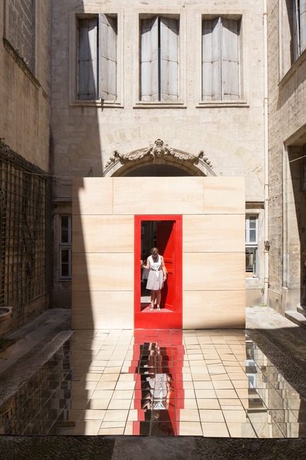 Dossier de presse | 982-37 - Communiqué de presse | Festival des Architectures Vives 2017 - Association Champ Libre - Festival des Architectures Vives (FAV) - Évènement + Exposition - L'École Technique Supérieure d'Architecture de l'Université du Pays Basque à&nbsp;&nbsp;Saint-Sébastien - Falling into the sky - Crédit photo : ©photoarchitecture.com&nbsp;