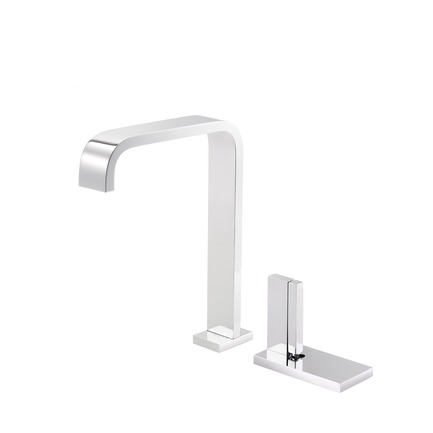 Dossier de presse | 2505-01 - Communiqué de presse | Innovative Belgian Faucet Design - Co.Studio - Produit - Kitchen faucet in chrome<br> - Crédit photo : Bernard Gauthier<br>