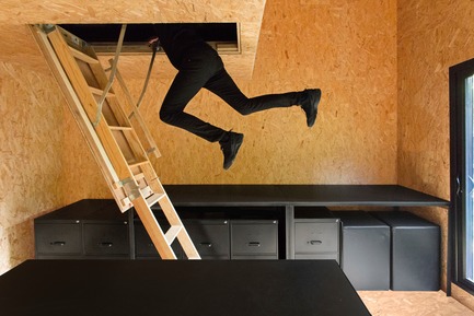 Dossier de presse | 1010-11 - Communiqué de presse | IN 1 - Studio Jean Verville architectes - Architecture résidentielle -  IN 1&nbsp;_ Jean Verville architecte  - Crédit photo : François Bodlet