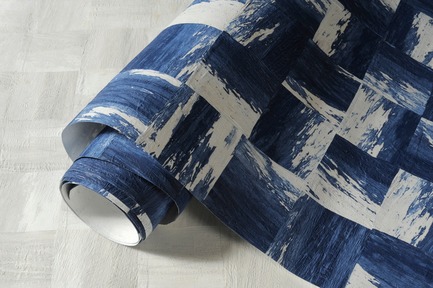 Press kit | 2712-01 - Press release | Rainbows - Omexco - Product - crushed paper on non-woven backing&nbsp; - Photo credit: Omexco