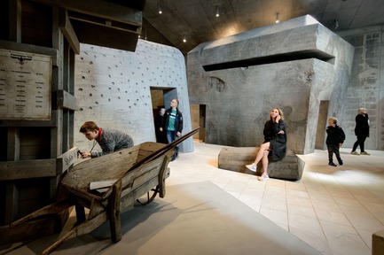 Press kit | 1997-04 - Press release | TIRPITZ, a 'Hidden Museum' on Danish West Coast - BIG - Bjarke Ingels Group and Tinker imagineers - Event + Exhibition - Unruly bunker landscape of Army of Concrete - Photo credit: Mike Bink Photography