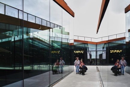 Press kit | 1997-04 - Press release | TIRPITZ, a 'Hidden Museum' on Danish West Coast - BIG - Bjarke Ingels Group and Tinker imagineers - Event + Exhibition - Central courtyard of TIRPITZ - Photo credit: Colin John Seymour