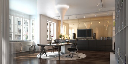 Dossier de presse | 2507-01 - Communiqué de presse | tuBI' - A Smart Chandelier - Concepticon Studio - Design industriel - tuBI' - Crédit photo : Concepticon Studio