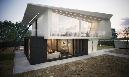 Dossier de presse | 1066-02 - Communiqué de presse | GIS 2013: Architect Marcel Luchian presents the M House project in Bucharest - ABplus Events & the Order of Architects of Romania - Architecture résidentielle - Crédit photo : Marcel Luchian Studio