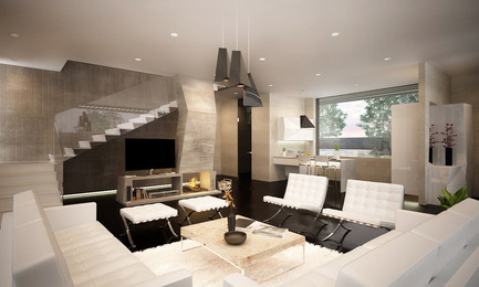 Dossier de presse | 1066-02 - Communiqué de presse | GIS 2013: Architect Marcel Luchian presents the M House project in Bucharest - ABplus Events & the Order of Architects of Romania - Architecture résidentielle - Crédit photo : Marcel Luchian Studio