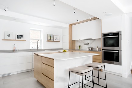 Press kit | 2624-01 - Press release | LazardAvenue - Newsam Construction + Catlin Stothers Design - Residential Interior Design - Photo credit:         Drew Hadley