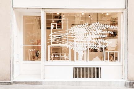 Press kit | 2498-01 - Press release | Small Studio With Great Love For Design - –Love, Ana. design studio - Lifestyle - Window display – changes every two weeks - Photo credit: Mateja Vrckovic