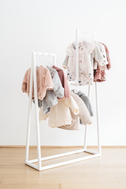 Press kit | 2498-01 - Press release | Small Studio With Great Love For Design - –Love, Ana. design studio - Lifestyle - Nose clothing rack - Photo credit: Mateja Vrckovic