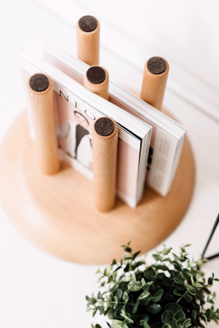 Press kit | 2498-01 - Press release | Small Studio With Great Love For Design - –Love, Ana. design studio - Lifestyle - Shroom multifunctional product: newspaper stand - Photo credit: Mateja Vrckovic
