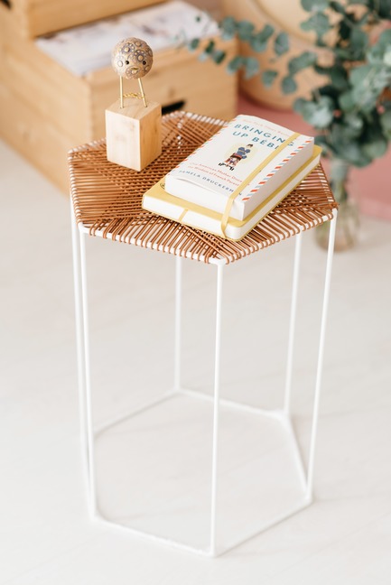 Press kit | 2498-01 - Press release | Small Studio With Great Love For Design - –Love, Ana. design studio - Lifestyle - Hexagon side table - Photo credit: Mateja Vrckovic
