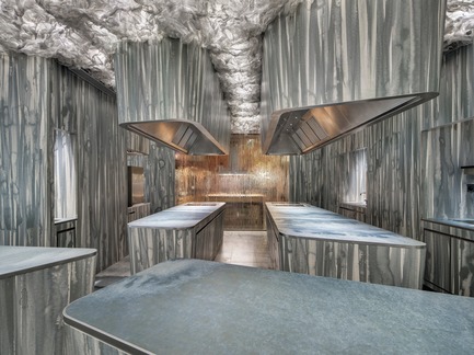 Press kit | 1328-01 - Press release | An Air of Mystery –This is ENIGMA - Neolith® by TheSize - Commercial Interior Design - ENIGMA restaurant, Barcelona, Spain - Photo credit: Neolith® by TheSize