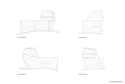 Press kit | 2693-01 - Press release | Gemma Observatory - Anmahian Winton Architects - Institutional Architecture - Elevations - Photo credit: Anmahian Winton Architects