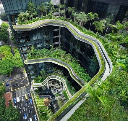Dossier de presse | 1080-02 - Communiqué de presse | International Awards shortlist announced - INSIDE: World Festival of Interiors - Concours - PARKROYAL on Pickering, Singapore, Republic of<br>by WOHA<br>