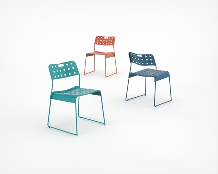 Press kit | 2176-03 - Press release | London 21–24 September 2017: designjunction Announces Stellar Brand Line-up and New Launches - designjunction - Event + Exhibition - DESIGNJUNCTION_LONDON_OMK 1965_OMKSTAK CHAIR_STUDIO1 - Photo credit: As Above