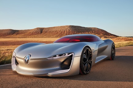Press kit | 2176-04 - Press release | designjunction Sets the Bar for Ground-Breaking Installations and Collaborative Projects this September - designjunction - Event + Exhibition - DESIGNJUNCTION_LONDON_Renault TreZor Concept Car at designjunction 2017 - Photo credit: As Above