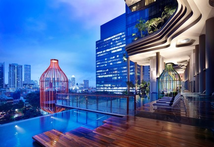 Dossier de presse | 1080-02 - Communiqué de presse | International Awards shortlist announced - INSIDE: World Festival of Interiors - Concours - PARKROYAL on Pickering, Singapore, Republic of<br>by WOHA<br>