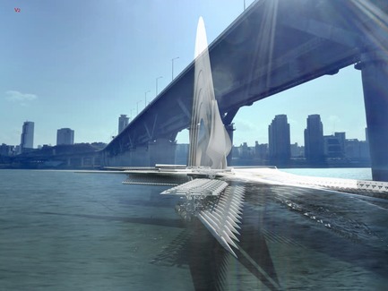 Press kit | 2121-07 - Press release | Revolving Sail Bridge - Margot Krasojević Architects - Industrial Architecture - Photo credit: Margot Krasojević