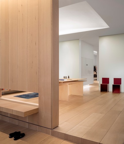 Dossier de presse | 2257-02 - Communiqué de presse | Photographer's Loft - Desai Chia Architecture PC - Design d’intérieur résidentiel - Entryway. - Crédit photo :  Paul Warchol 