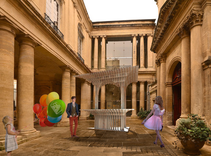 Dossier de presse | 982-06 - Communiqué de presse | Les Pavillons 2013 - Association Champ Libre - Festival des Architectures Vives (FAV) - Évènement + Exposition - MONTPELLIER - Crédit photo : Robin JUZON