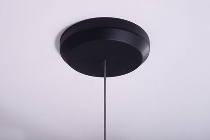 Press kit | 2351-01 - Press release | New Lighting Collection by ANONY - ANONY - Lighting Design - Ohm | Canopy | Black Sandtex - Photo credit: Wendy Pham