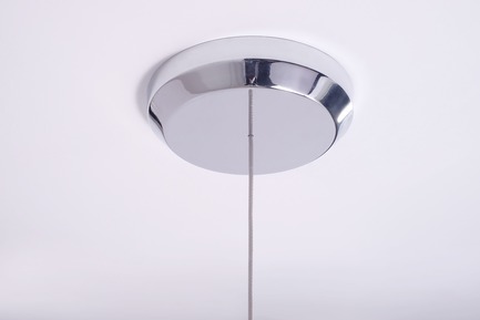 Press kit | 2351-01 - Press release | New Lighting Collection by ANONY - ANONY - Lighting Design - Ohm | Canopy | Polished Chrome - Photo credit: Wendy Pham