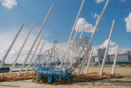 Dossier de presse | 2402-01 - Communiqué de presse | Une toute nouvelle édition pour Passages Insolites - EXMURO arts publics - Art - 10 sur l'échelle de Beaufort - Carole Baillargeon - Crédit photo : Stéphane Bourgeois