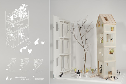 Press kit | 562-20 - Press release | 6th Design Montréal Open House: May 4 and 5, 2013, noon to 5 p.m. - Bureau du design - Ville de Montréal - Event + Exhibition - Petite ferme entre amis - Atelier Barda - Photo credit: atelier barda / Alain Laforest