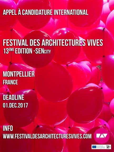 Dossier de presse | 982-38 - Communiqué de presse | Appel à candidatures - FAV 2018 - Association Champ Libre - Festival des Architectures Vives (FAV) - Concours - Appel à candidatures - FAV 2018 - Crédit photo : (c)festivaldesarchitecturesvives/photoarchitecture.com