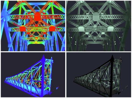 Dossier de presse | 1089-02 - Communiqué de presse | Illumination du pont Jacques-Cartier | Le pont le plus connecté au monde - Moment Factory - Design multimédia - Illumination interactive du pont Jacques-Cartier_En coulisses - Crédit photo : Moment Factory