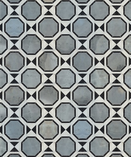 Press kit | 1650-02 - Press release | Launch of the Dominion Quick-Ship   Collection by Mosaïque Surface - Mosaïque Surface - Residential Interior Design - ASHFORD BLUE, DOMINION QUICK-SHIP COLLECTION - Photo credit: Mosaïque Surface