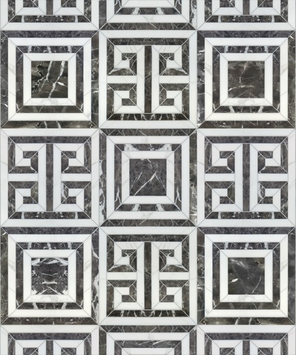 Press kit | 1650-02 - Press release | Launch of the Dominion Quick-Ship   Collection by Mosaïque Surface - Mosaïque Surface - Residential Interior Design - KENSINGTON BLACK, DOMINION QUICK-SHIP COLLECTION - Photo credit: Mosaïque Surface