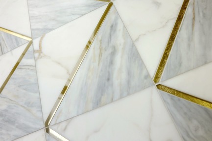 Press kit | 1650-02 - Press release | Launch of the Dominion Quick-Ship   Collection by Mosaïque Surface - Mosaïque Surface - Residential Interior Design - LUDLOW BLUE, DOMINION QUICK-SHIP COLLECTION - Photo credit: Mosaïque Surface