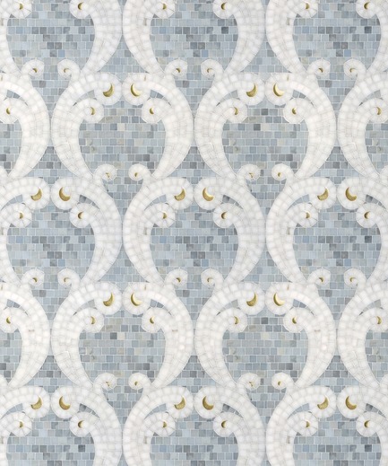 Press kit | 1650-02 - Press release | Launch of the Dominion Quick-Ship   Collection by Mosaïque Surface - Mosaïque Surface - Residential Interior Design - LANCASTER BLUE,&nbsp;DOMINION QUICK-SHIP COLLECTION - Photo credit: Mosaïque Surface