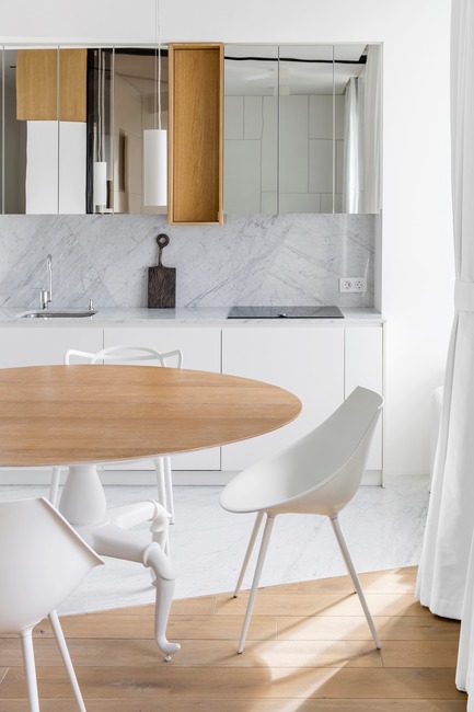Press kit | 2247-03 - Press release | Apartment in Moscow - Maxim Kashin Architects - Residential Interior Design - Photo credit: Dmitry Chebanenko