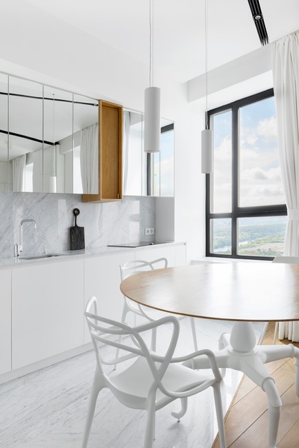 Press kit | 2247-03 - Press release | Apartment in Moscow - Maxim Kashin Architects - Residential Interior Design - Photo credit: Dmitry Chebanenko