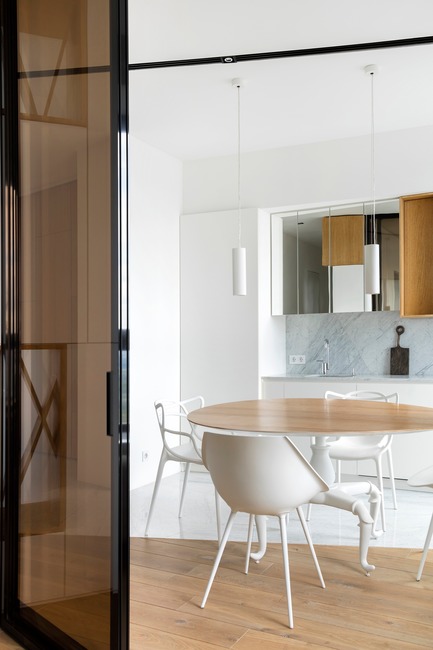 Press kit | 2247-03 - Press release | Apartment in Moscow - Maxim Kashin Architects - Residential Interior Design - Photo credit: Dmitry Chebanenko