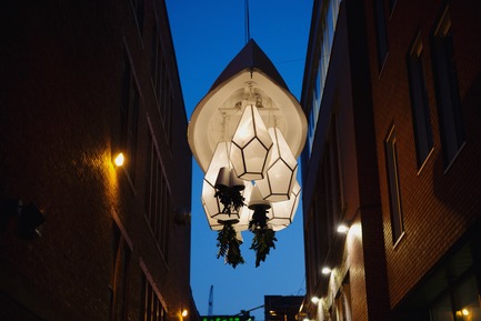 Press kit | 583-18 - Press release | KM3:A New Public Art Event in the Quartier des Spectacles - Quartier des spectacles Partnership - Event + Exhibition -  Pavitra Wickramasinghe - Frontier  - Photo credit: Cindy Boyce