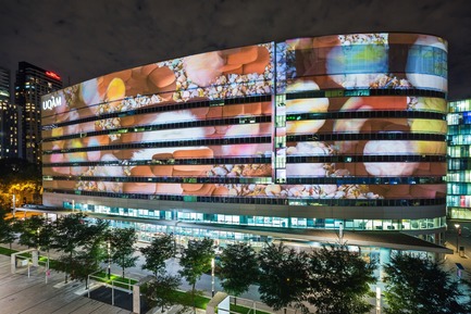 Press kit | 583-18 - Press release | KM3:A New Public Art Event in the Quartier des Spectacles - Quartier des spectacles Partnership - Event + Exhibition -  Manatavo - Bóglò glooïk  - Photo credit: Ulysse Lemerise_OSA Images