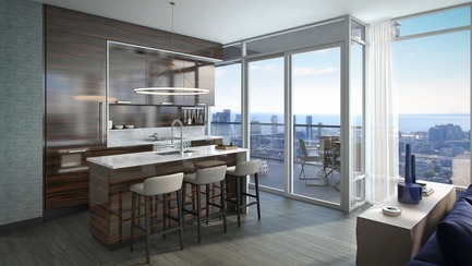 Dossier de presse | 2066-08 - Communiqué de presse | II BY IV DESIGN Wins Overall Winner of the Year at the 16th Annual ABB LEAF Awards - II BY IV DESIGN - Concours - The Residences of 488 University Avenue&nbsp; - Crédit photo : Norm Li Architectural Graphics