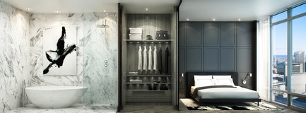 Dossier de presse | 2066-08 - Communiqué de presse | II BY IV DESIGN Wins Overall Winner of the Year at the 16th Annual ABB LEAF Awards - II BY IV DESIGN - Concours - The Residences of 488 University Avenue&nbsp; - Crédit photo : Norm Li Architectural Graphics