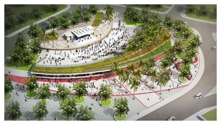 Dossier de presse | 865-22 - Communiqué de presse | Redécouvrez Lemay : 60 ans de conception visionnaire - Lemay - Évènement + Exposition - Parc du Champ-de-Mars - Daniel Arbour &amp; Associés Inc. maintenant Lemay - Port-au-Prince, Haĩti, 2015 - Crédit photo : Rendu - Daniel Arbour &amp; Associés Inc. maintenant Lemay