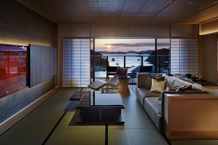 Dossier de presse | 1958-02 - Communiqué de presse | Private Resort XIV Toba Bettei - NIKKEN SPACE DESIGN LTD - Design d’intérieur commercial - XIV Toba Bettei&nbsp; Guestroom-Type-S-01 - Crédit photo : Nacása &amp; Partners Inc.